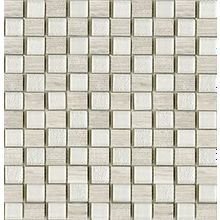 Мозаика Lantic Colonial Mosaico Time Text Silver Wood G-518 чип 23х27 28,5х29,5