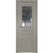  Двери ProfilDoors Модель 2.39XN Цвет Стоун Стекло Прозрачное