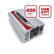 Инвертор автомобильный AVS IN-400W