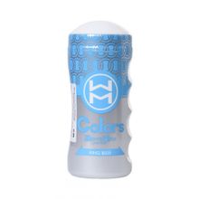 Мультирельефный мастурбатор MensMax Colors - Ring Blue (162994)