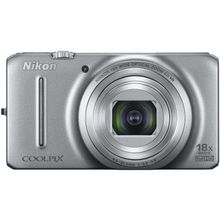 Nikon Цифр. Фотоаппарат Nikon Coolpix S9200 Silver