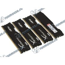 Модуль памяти 4x4ГБ DDR4 SDRAM Kingston "HyperX FURY" HX421C14FBK4 16 (PC17000, 2133МГц, CL14) (ret) [129345]