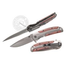 Складной нож WTT DA43, сталь 9CR18MOV, рукоять дерево+сталь