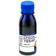 Чернила EPSON T0549C пигментные голубые (100 мл)