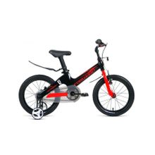 Детский велосипед FORWARD Cosmo 16 черный красный (2019)