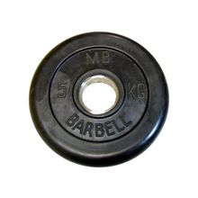 MB Barbell Блин обрезиненный 5 кг (D-51 мм)