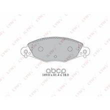 Колодки Тормозные Дисковые | Перед | Citroen C5 (Dc_) 00-04 Citroen C5 (Rc_) 04-08  LYNXauto арт. BD2209