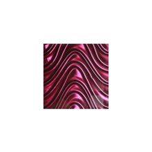 3D панели Стекло – Purple Waves, 600x5x600mm, фиолетовый