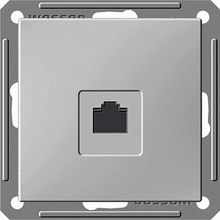 Розетка компьютерная 1xRJ45 Cat.5 W59, черный бархат |  код. RSI-152K5E-6-86 |  Schneider Electric