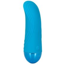 California Exotic Novelties Голубой мини-вибратор Tremble Tickle - 12,75 см. (голубой)