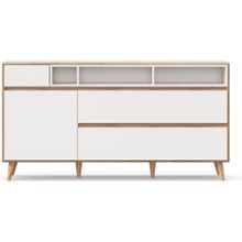 Алмаз. Любимый дом Лайн Комод большой (Белый)