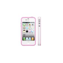 Защитный чехол пластиковый SGP Case Neo Hybrid 2S Pastel Series Alpine Pink (Розовый цвет) для iPhone 4 4S