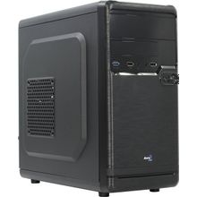 Корпус   Minitower Aerocool  Qs-182     microATX 450W (24+4+6пин)