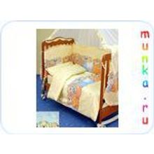 Комплект в кроватку 7 пр. Лежебоки