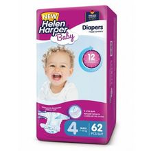 Helen Harper Baby Maxi (7-14 кг) 62 шт