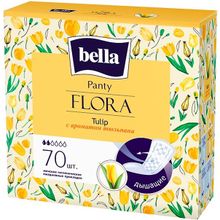 Bella Panty Flora Tulip с Ароматом Тюльпана 70 прокладок в пачке