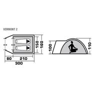 Палатка Trek Planet Vermont 2 (70107)