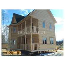 Дом из бруса 7 на 9