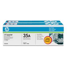 Картридж HP CB435AD AF (№35A) BLACK Dual Pack для HP  LJ  P1005,  P1006