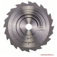Bosch Пильный диск Bosch Speedline Wood 165х20 мм 12WZ (2608642600 , 2.608.642.600)