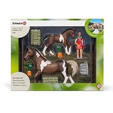 Schleich Кормление лошадей