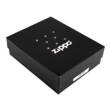 Зажигалка серебристая матовая Zippo Leopard с покрытием Satin Chrome