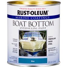 Rust-Oleum Marine Coatings Boat Bottom Antifouling Paint 946 мл темно синяя