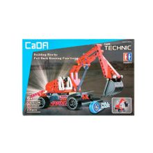 Конструктор Cada Technics экскаватор c инерционным механизмом, 235 деталей - C52012W