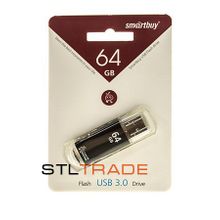 SB64GBVC-K3, 64GB USB V-Cut USB 3.0 черная, SmartBuy