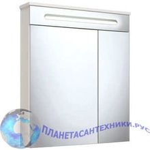 Шкаф зеркальный навесной RUNO Парма 60