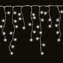 SHLights Гирлянда светодиодная Сосульки, 80 LED, для помещений, соединяемая до 20 гирлянд, теплый белый (IC80LD-WW-E )