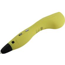 Cactus   CS-3D-PEN-E-YL   3D ручка (PLA ABS,  LED,  Yellow,  0.6мм, 1.75мм)