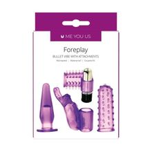 Me You Us Фиолетовый вибронабор Foreplay Couples Kit (фиолетовый)