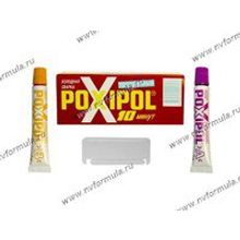 Холодная сварка POXIPOL двухкомп. прозрачная 14мл 10мин