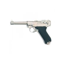 WE Модель пистолета Luger Parabellum P-08 SHORT, Металл Хром WE ggb-0336ts