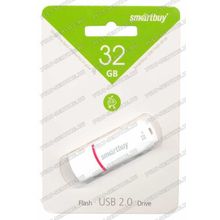 Флешка 32 Gb SmartBuy Crown White