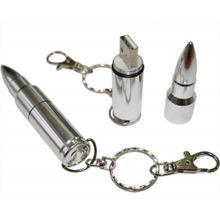 Флешка Патрон АК-47 цвет серебро на 8 Гб