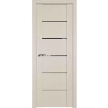  Двери ProfilDoors Модель 99U Цвет Санд Стекло Черный триплекс