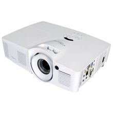 Проектор optoma du400 (dlp, wuxga 1920x1200, 4000lm, 15000:1, 2xhdmi, mhl, lan, 1x10w speaker, 3d ready, lamp 7000hrs, white, 2.99kg) (95.72y01gclr)