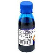 Чернила EPSON T0822C, Optimum голубые (100 мл)