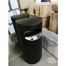 Урна для улицы 40 литров  мини  (стальная, крашенная)