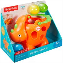 Fisher Price (MATTEL) Mattel Fisher-Price DRF93 Динозаврик "Играем с шариками" DRF93