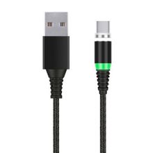 Кабель USB 3.1 Type C(m) - USB 2.0 Am - 1.0 м, магнит. разъем, черный, Smartbuy (iK-3110mt-2-k)