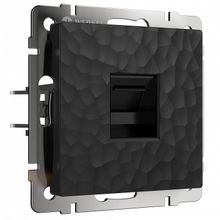 Werkel Розетка Ethernet RJ-45 без рамки Werkel Hammer W1281008 (черный) ID - 436109