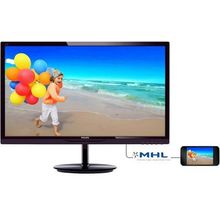 Монитор LCD Philips 28" 284E5QHAD (00 01) Black {AMVA LED 4ms 16:9 DVI HDMI M M 20M:1 300cd MHL}