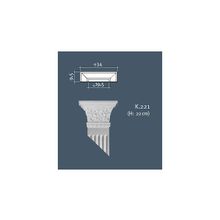 Orac Капитель пилястры К 221