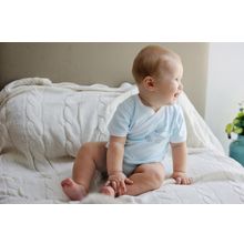 Lucky Child с коротким рукавом голубое Ангелочки