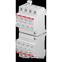 Ограничитель перенапряжения УЗИП OVR T2 4L 40-275 P TS QS | код 2CTB803873R5200| ABB