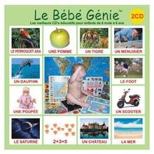 Вундеркинд с пеленок Le Bebe Genie Лё Бебе Жени Французский язык,0+