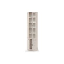 Олмеко Шкаф комбинированный В-18 Оливия Вудлайн кремовый Аруша Венге